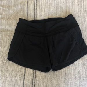 Lululemon Black Running Shorts